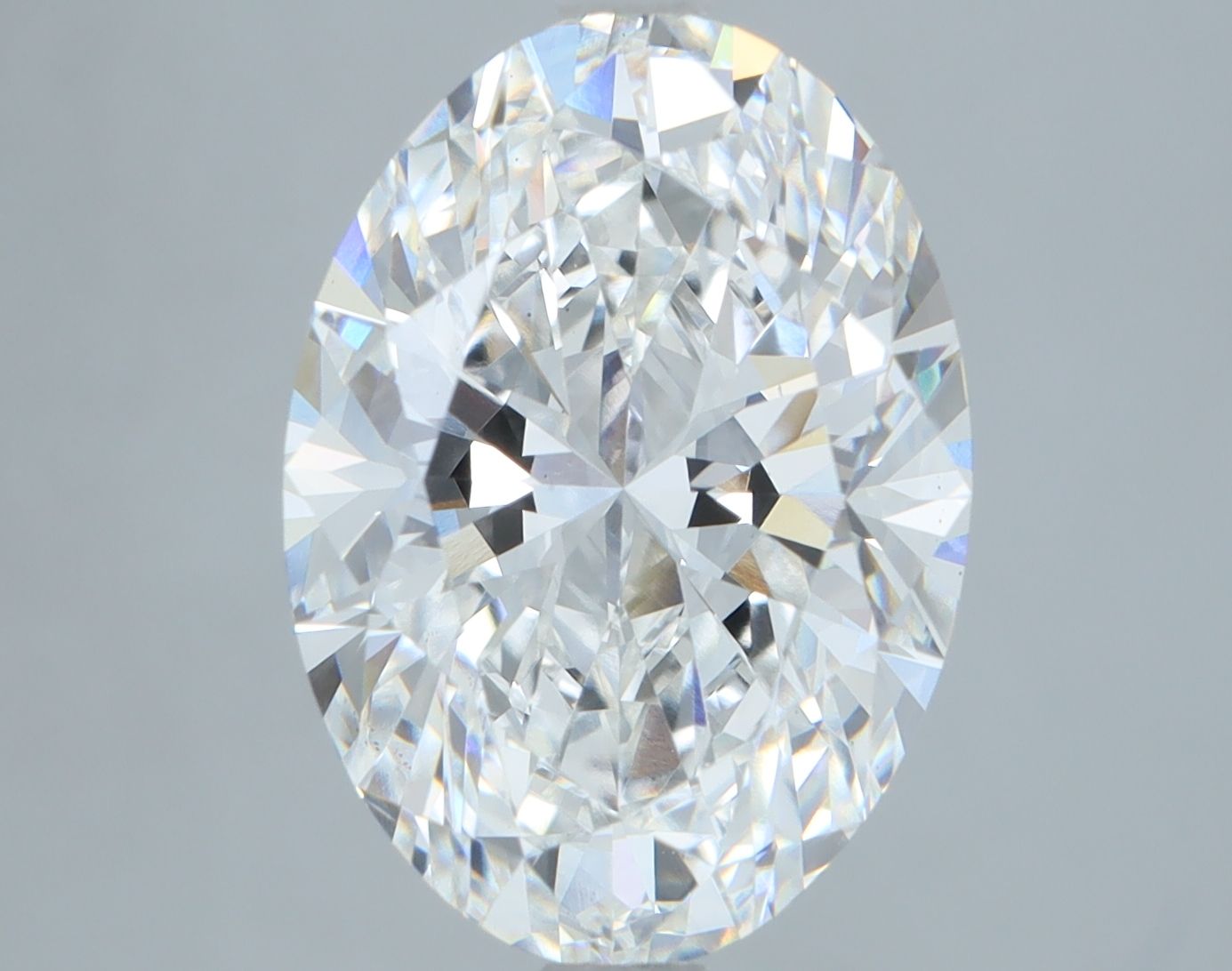 4.03 ct. oval Lab Grown Diamond front image