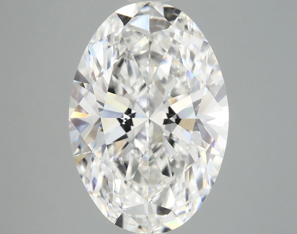 5.00 ct. oval Lab Grown Diamond front image