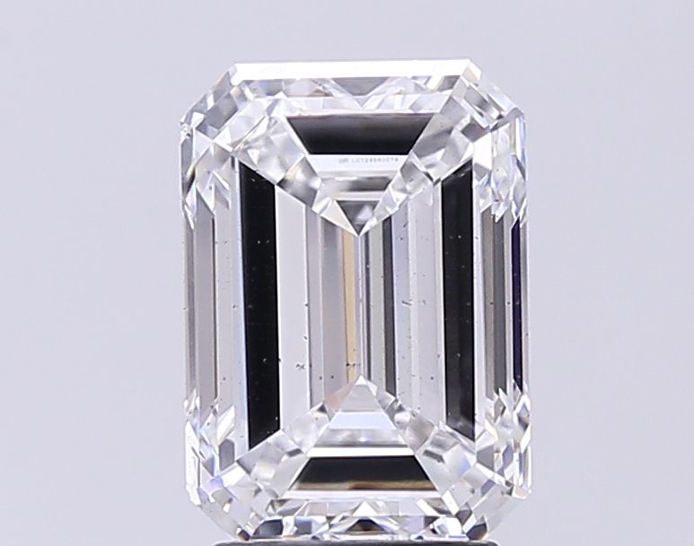 3.68 ct. emerald Lab Grown Diamond front image