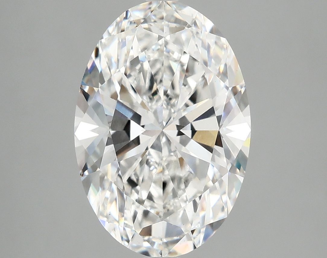 3.96 ct. oval Lab Grown Diamond front image