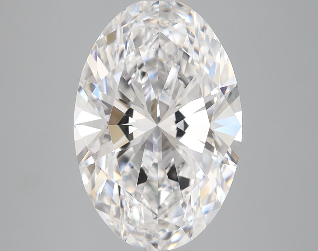 3.01 ct. oval Lab Grown Diamond front image