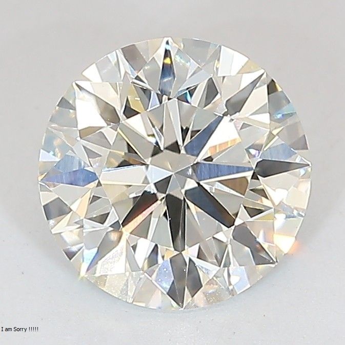 1.76 ct. round Lab Grown Diamond front image