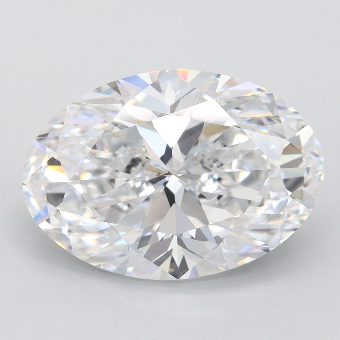3.60 ct. oval Lab Grown Diamond front image