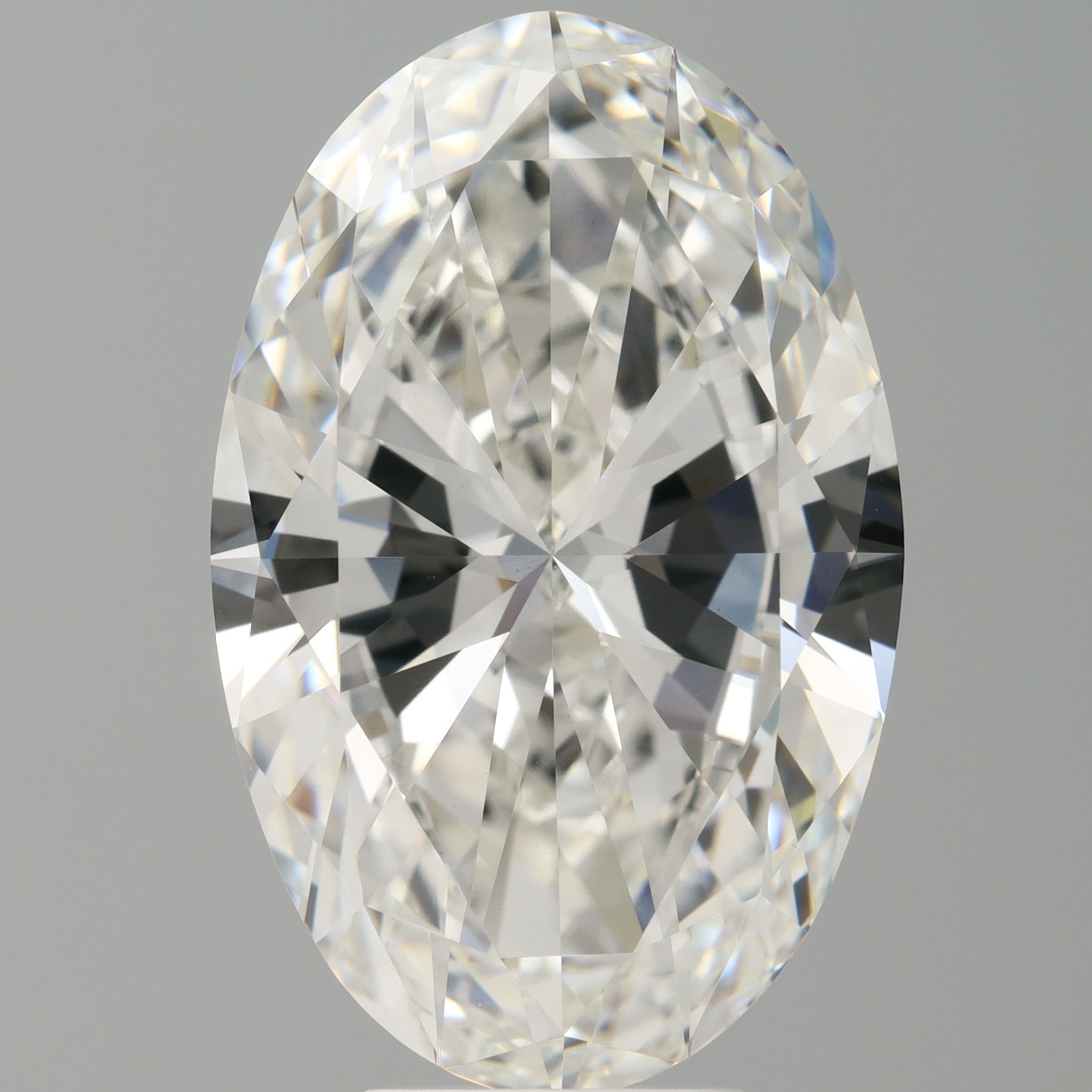 7.01 ct. oval Lab Grown Diamond front image