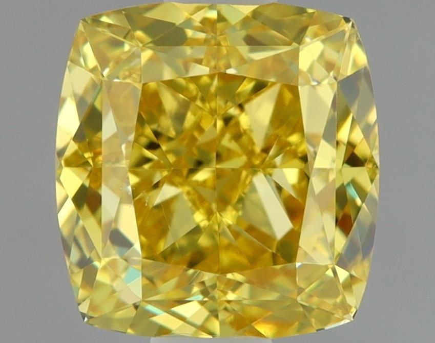 Diament 0.9 ct Fancy Vivid Yellow/VS2