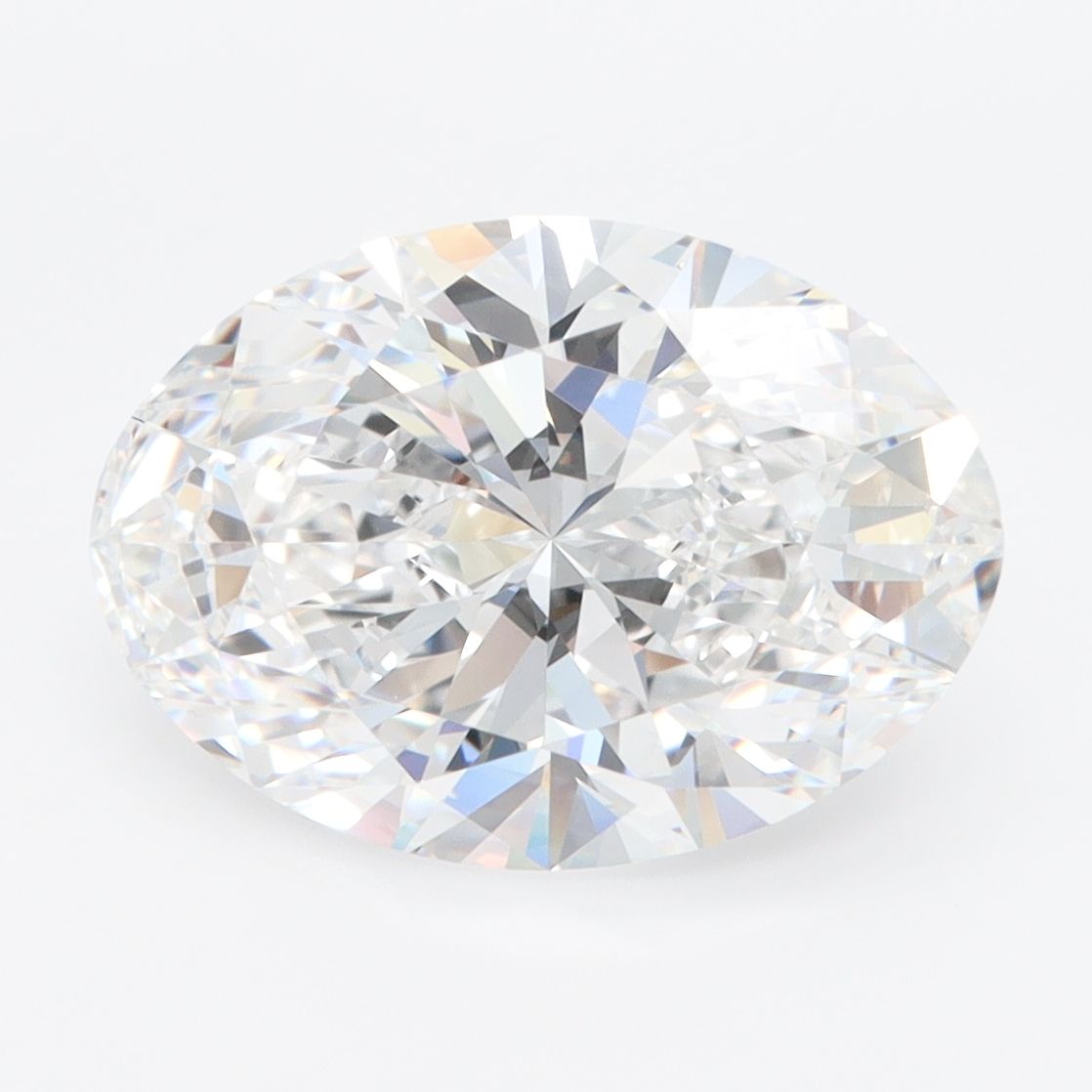 3.63 ct. oval Lab Grown Diamond front image
