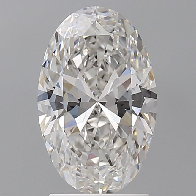 2.10 ct. oval Lab Grown Diamond front image