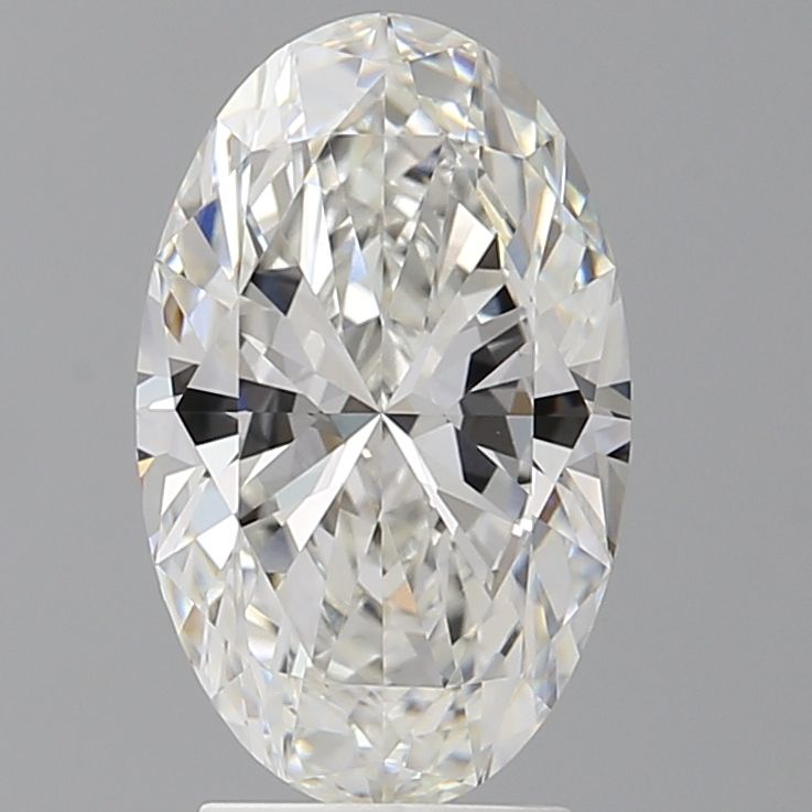 3.10 ct. oval Lab Grown Diamond front image