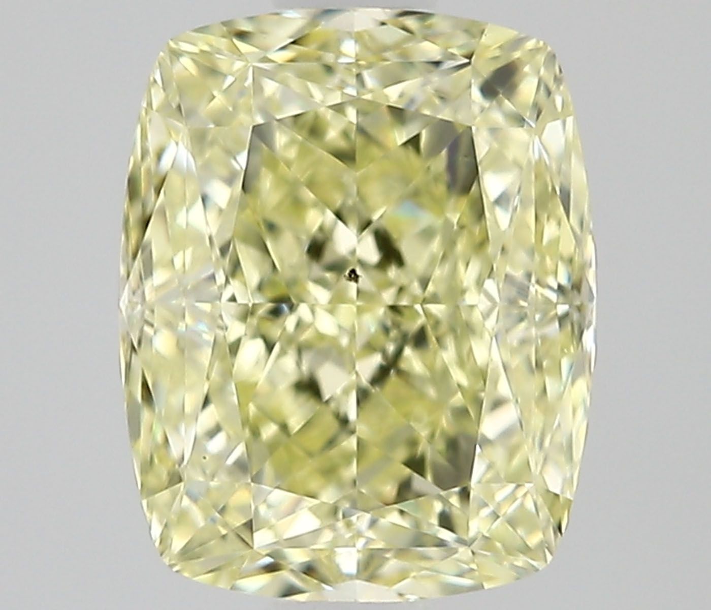 Diament 1.58 ct Fancy Yellow/SI1