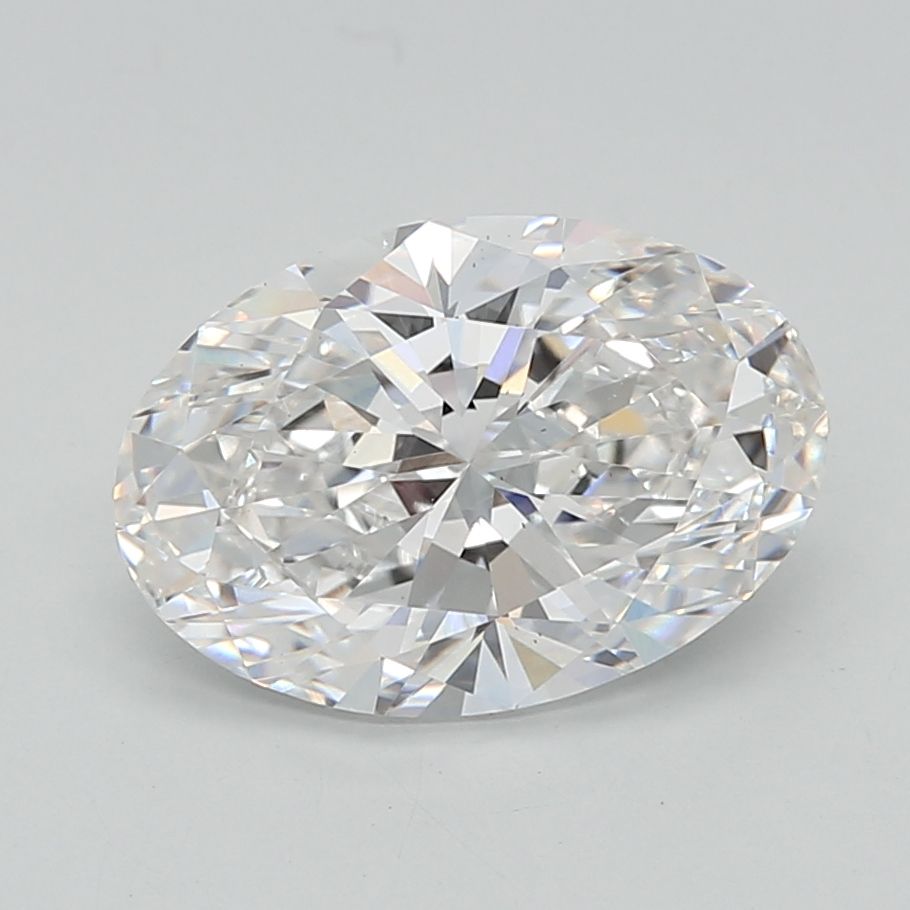 2.58 ct. oval Lab Grown Diamond front image