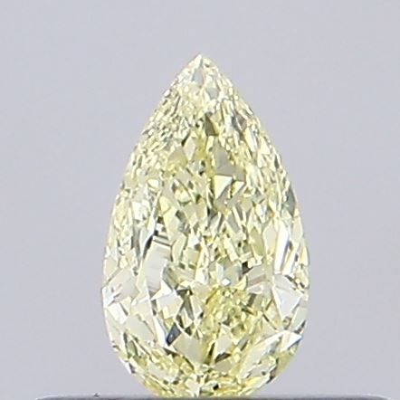 0.24 CT Fancy Yellow PEAR
