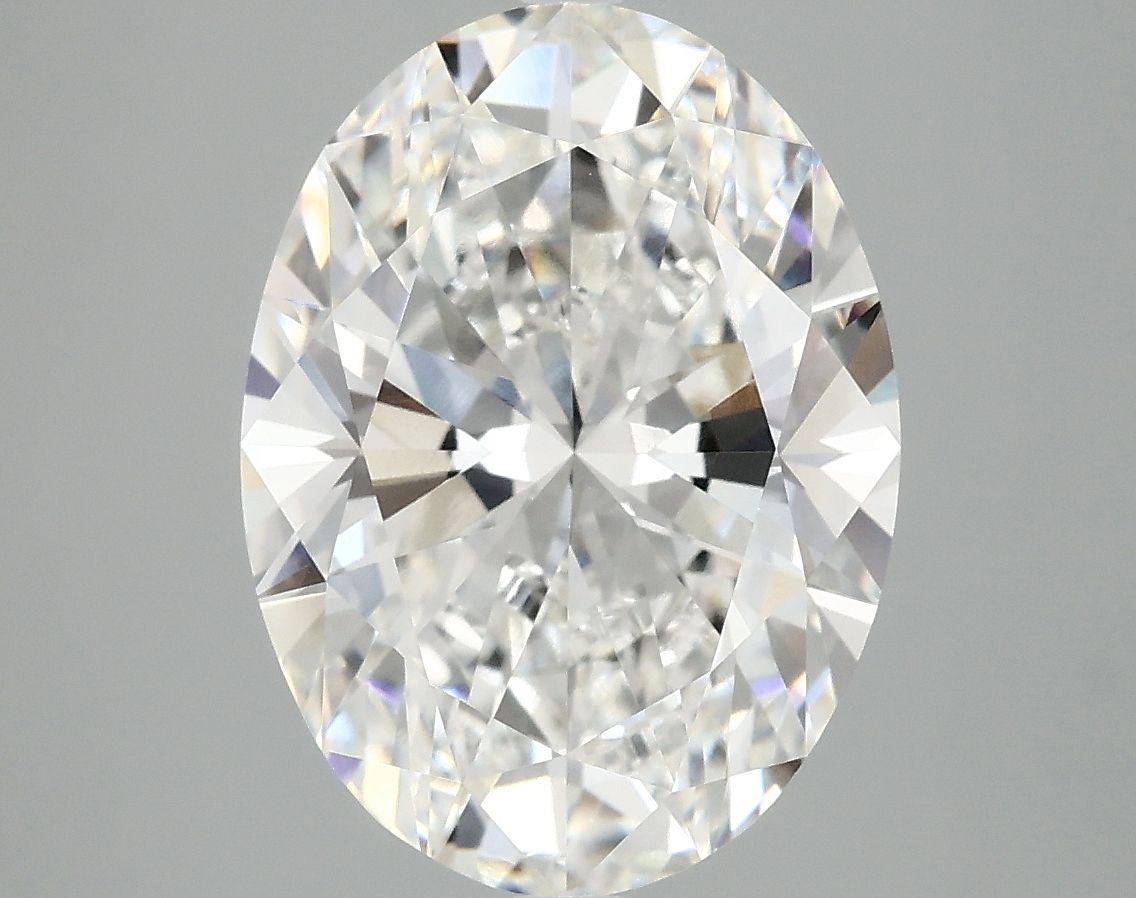 5.02 ct. oval Lab Grown Diamond front image