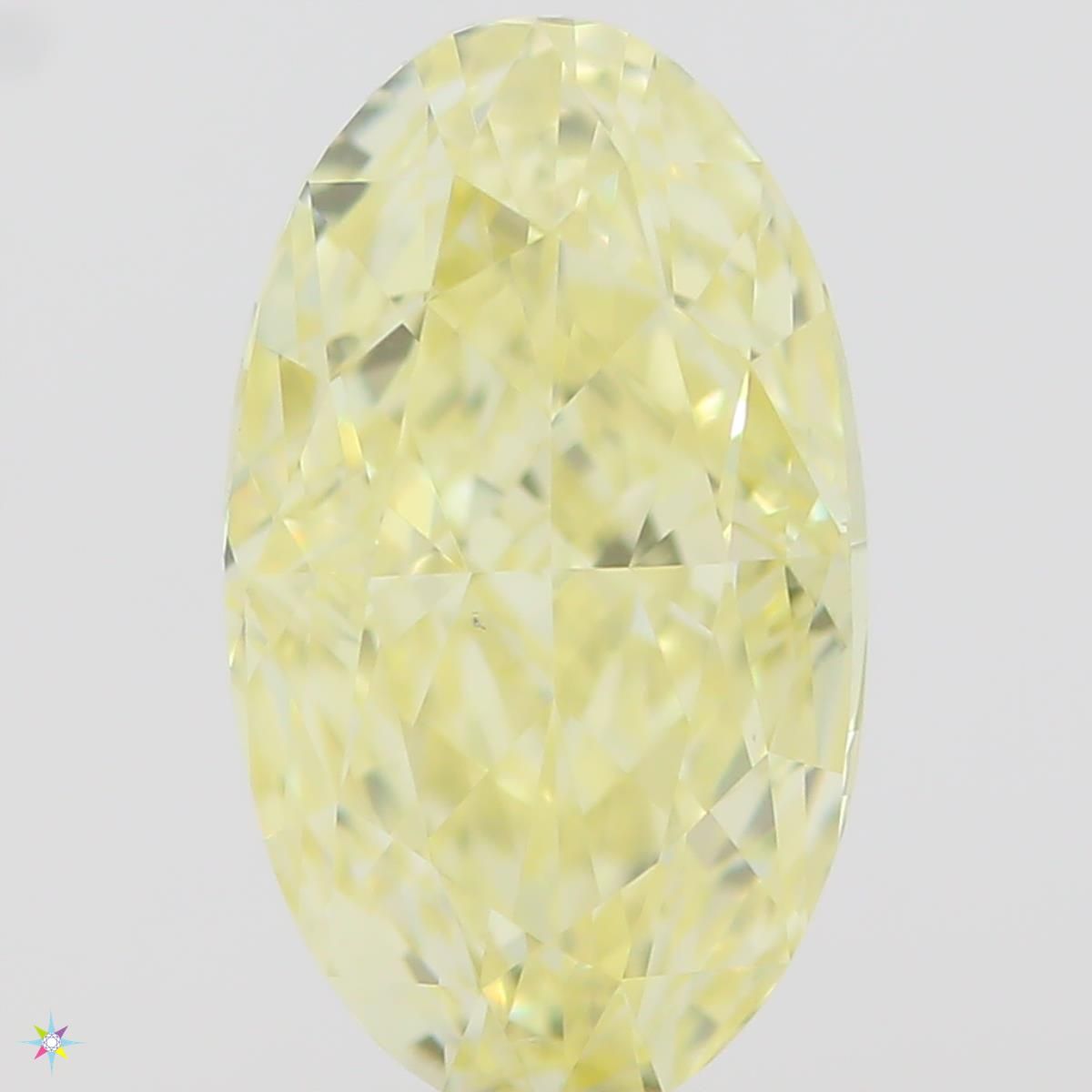 Diament 0.69 ct Fancy Yellow/VS2