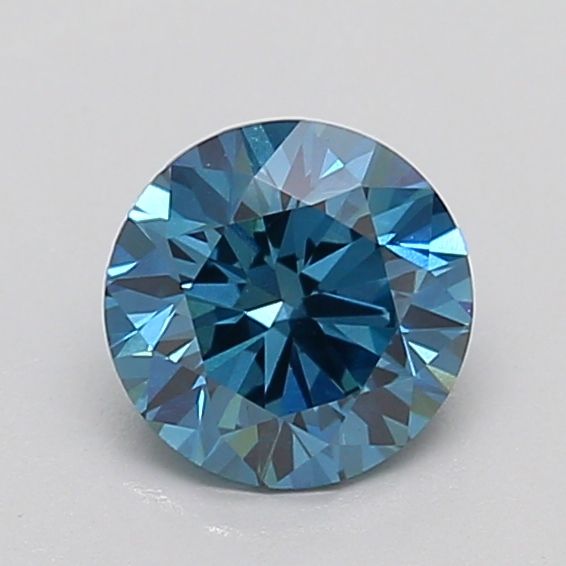 0.85 CT Fancy Vivid Blue ROUND