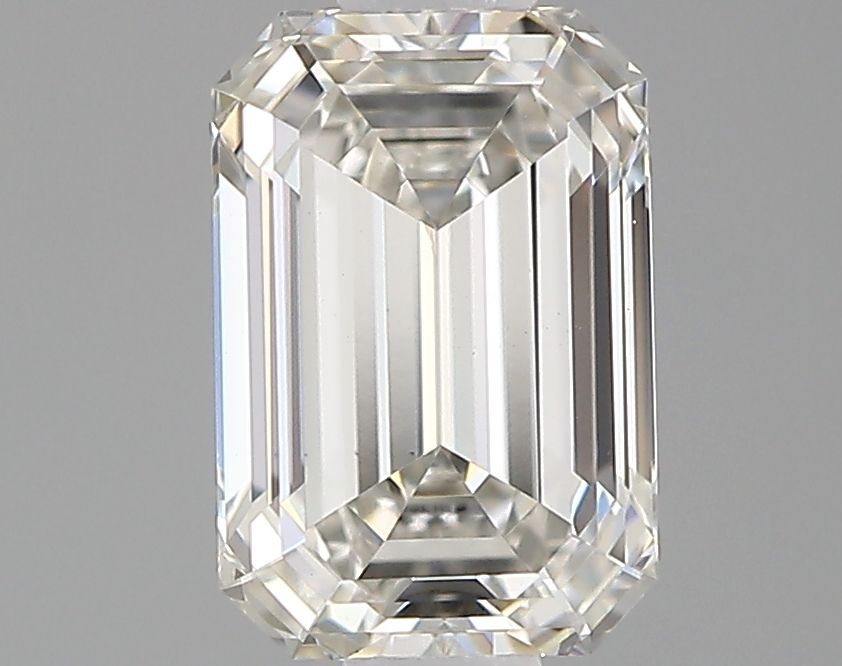 0.75 ct. emerald Lab Grown Diamond front image