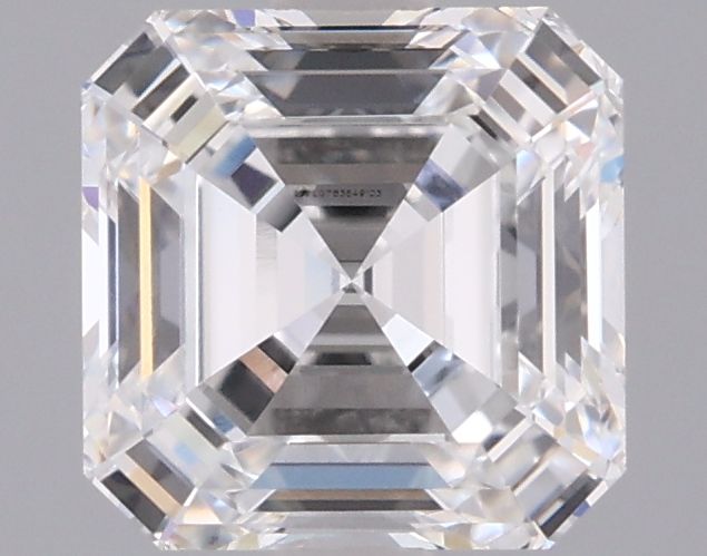 1.65 ct lab-grown Asscher Diamond