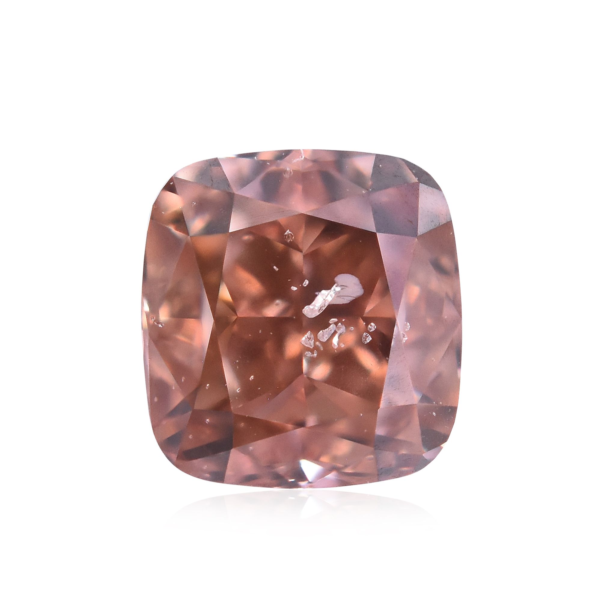 Diament 0.51 ct Fancy Deep Brown Pink/I1