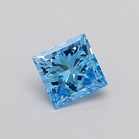 0.33 CT Fancy Vivid Blue PRINCESS