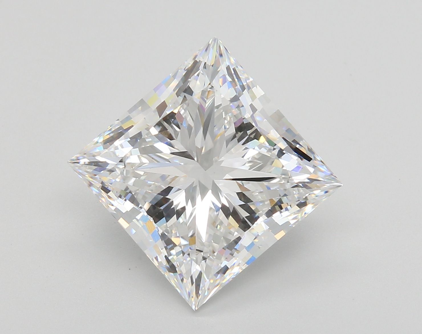7.52 ct. princess Lab Grown Diamond front image