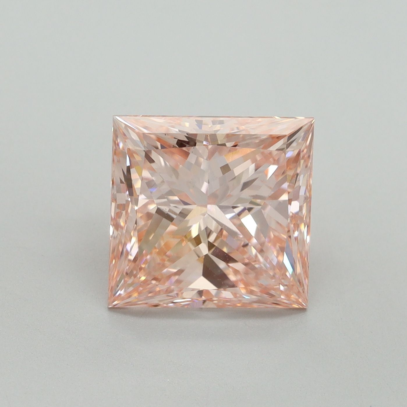4.13 ct. princess Lab Grown Diamond front image