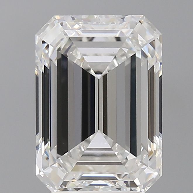 4.10 ct. emerald Lab Grown Diamond front image