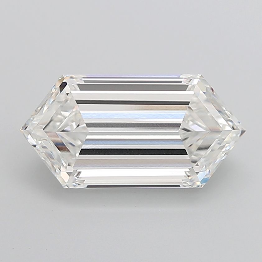 8.61 ct lab-grown Hexagonal Diamond