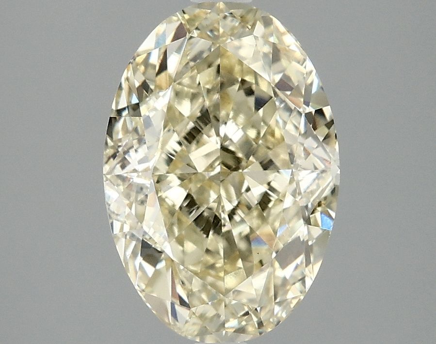 3.02 ct. oval Lab Grown Diamond front image