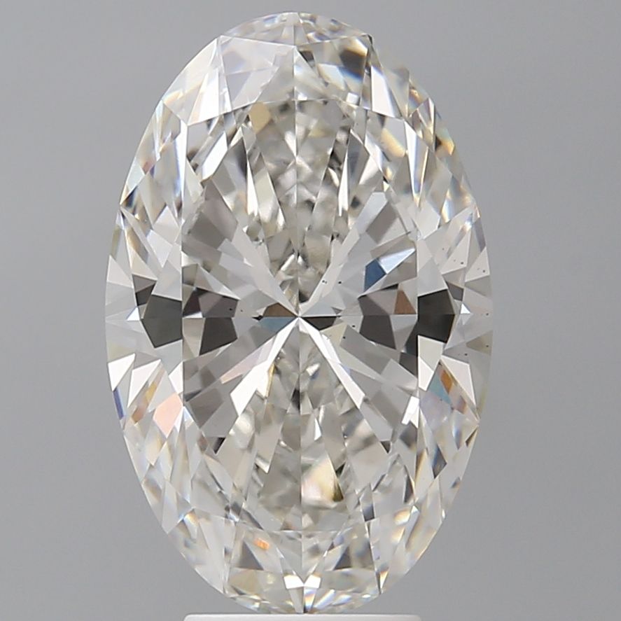 5.53 ct. oval Lab Grown Diamond front image