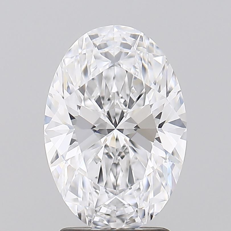2.35 ct. oval Lab Grown Diamond front image