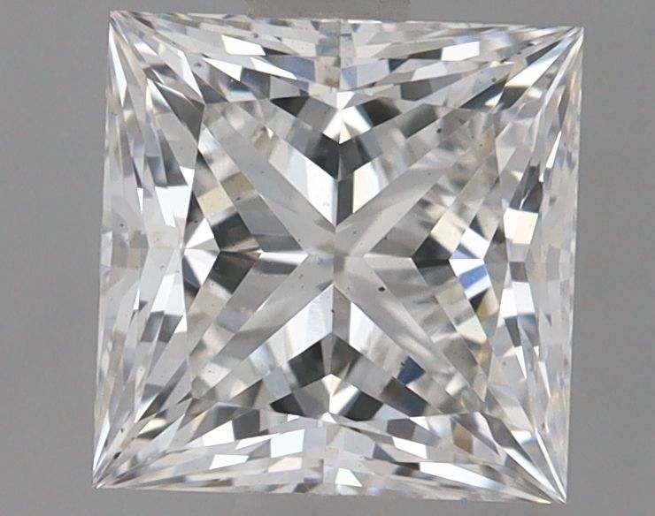 1.76 ct. princess Lab Grown Diamond front image