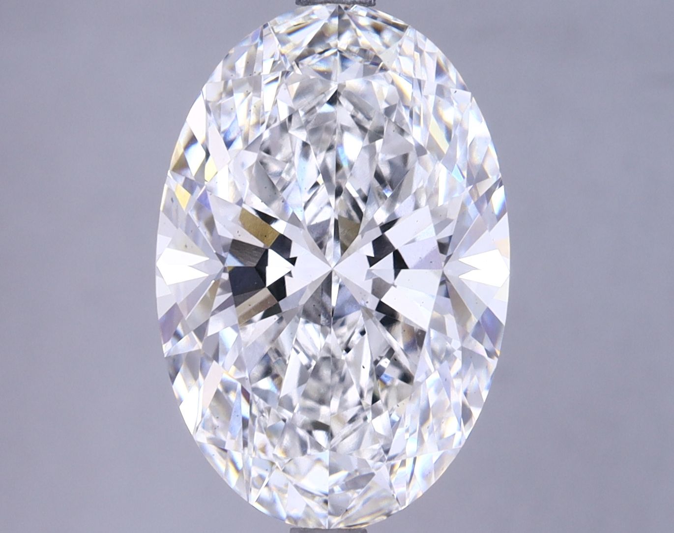 5.43 ct. oval Lab Grown Diamond front image