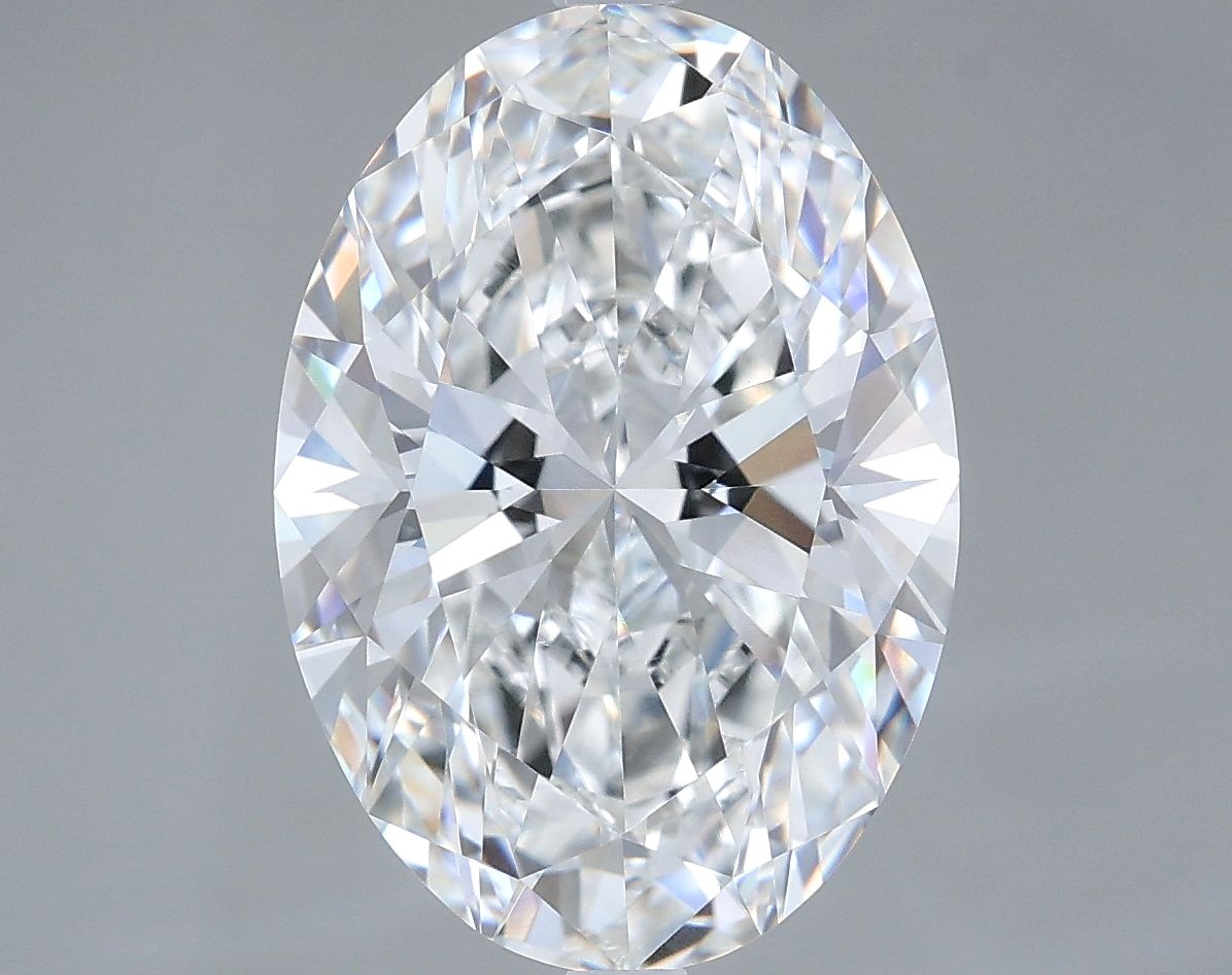 5.54 ct. oval Lab Grown Diamond front image