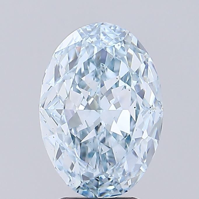 3.01 ct. oval Lab Grown Diamond front image