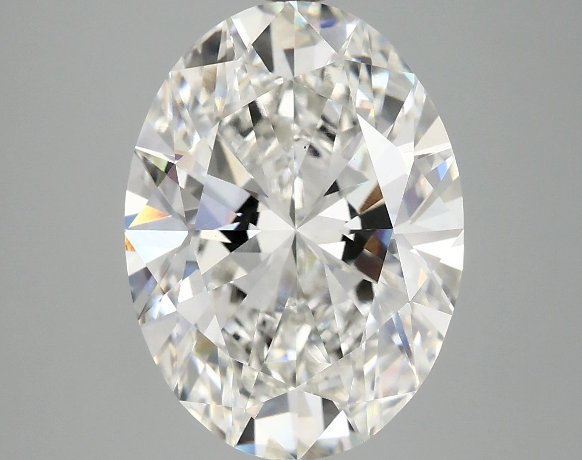 5.02 ct. oval Lab Grown Diamond front image