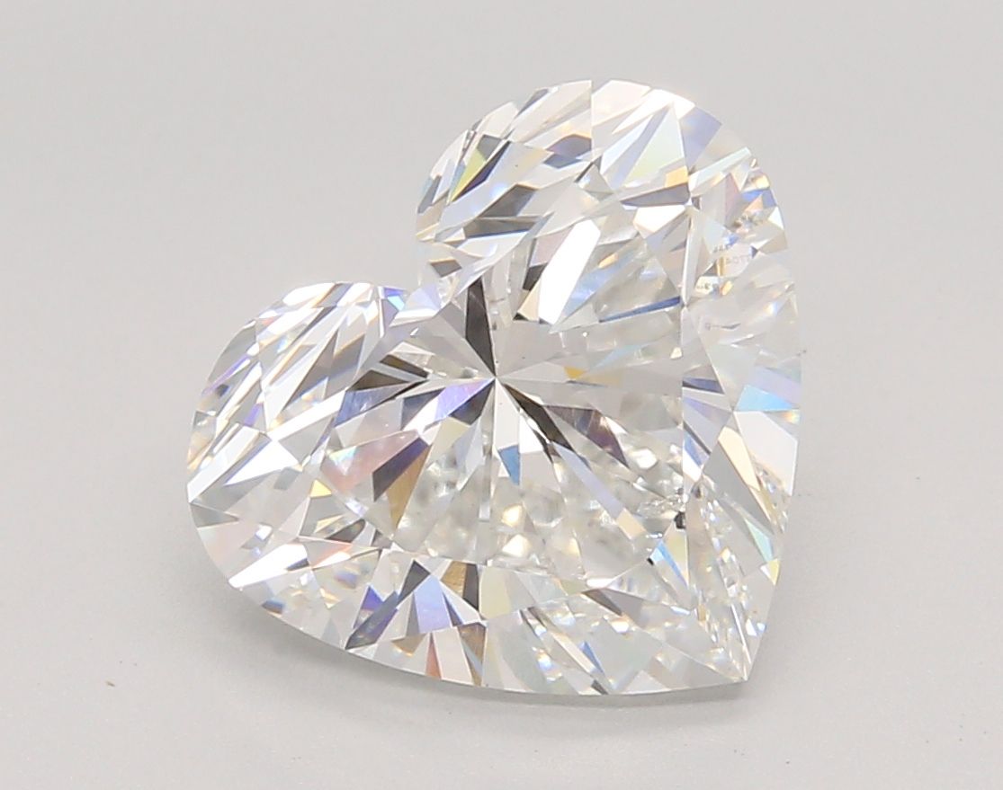 4.67 ct. heart Lab Grown Diamond front image