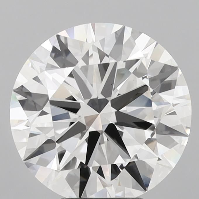 5.25 ct. round Lab Grown Diamond front image