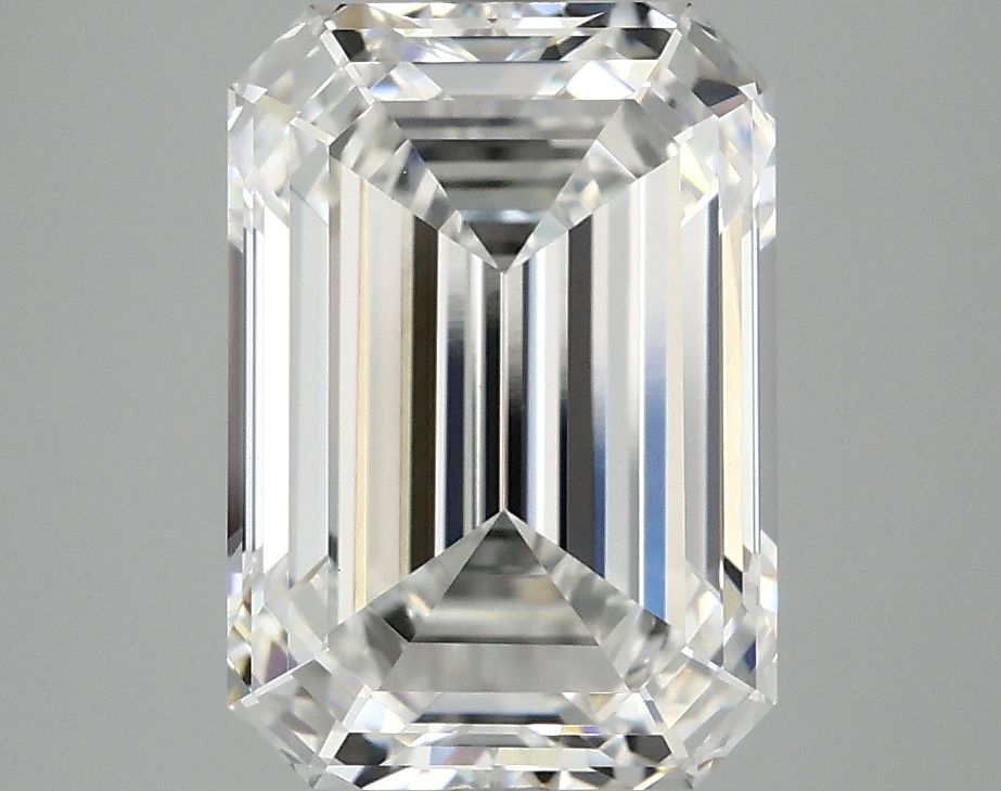 4.09 ct. emerald Lab Grown Diamond front image