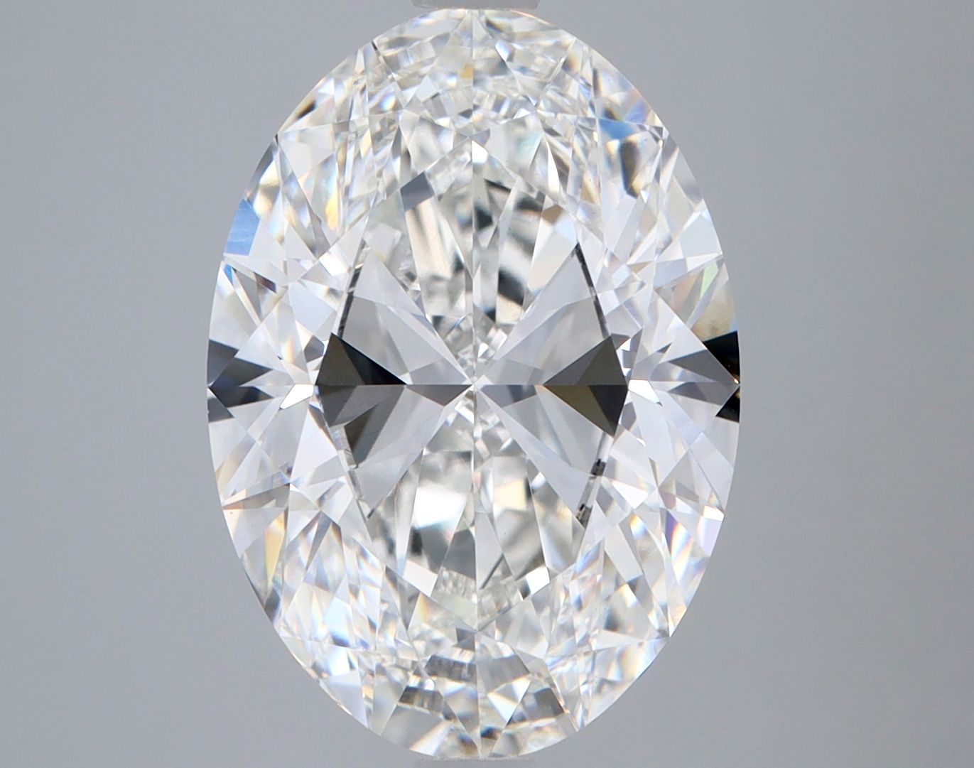 6.00 ct. oval Lab Grown Diamond front image