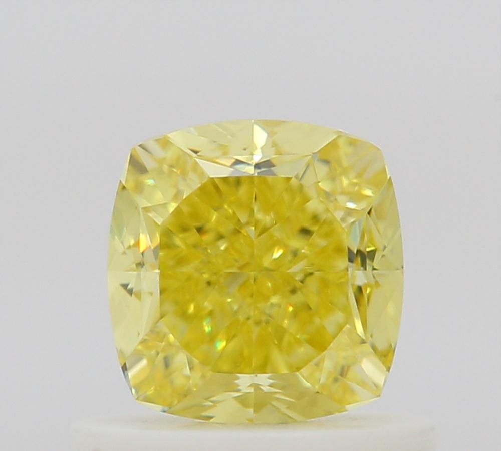 Diament 0.76 ct Fancy Intense Yellow/VVS2