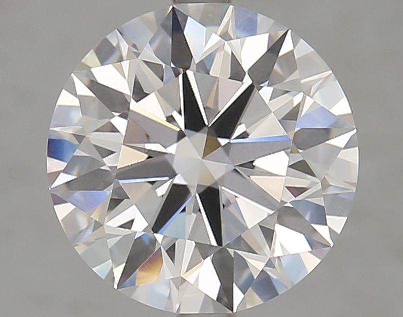 Diamant Rond 4.02 ct - Couleur D - Pureté VVS2