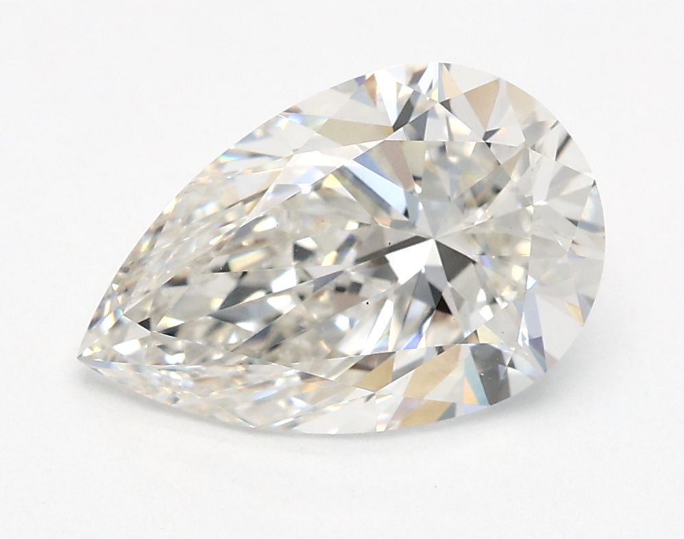 1.70 ct. pear Lab Grown Diamond front image