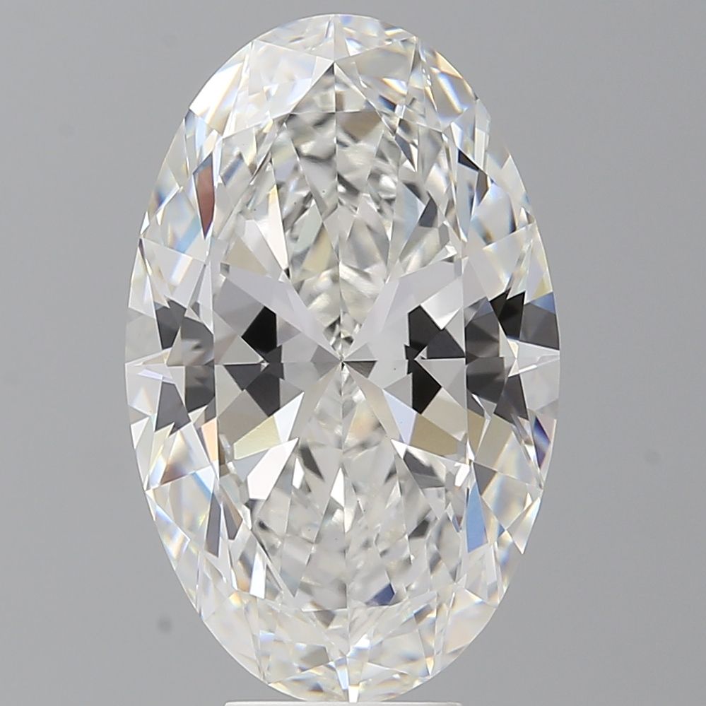 7.58 ct. oval Lab Grown Diamond front image
