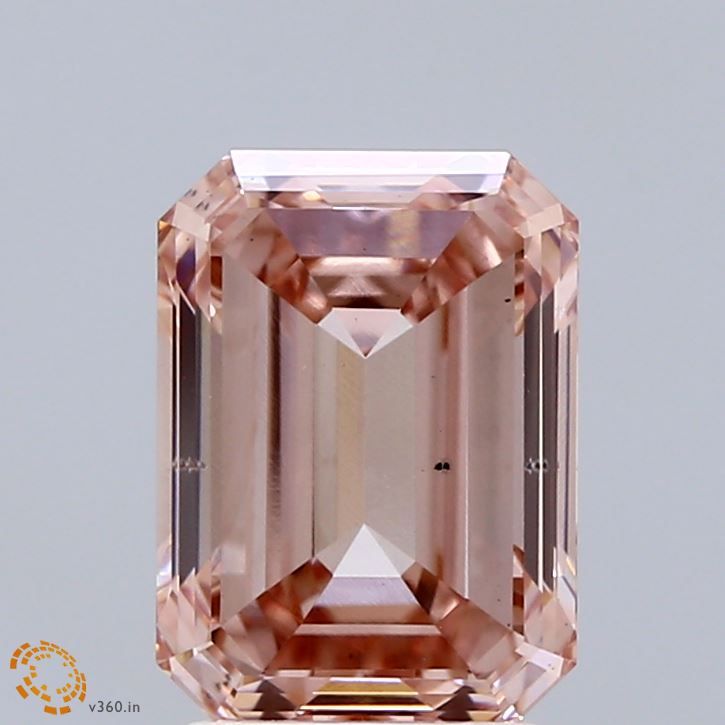 3.01 ct. emerald Lab Grown Diamond front image