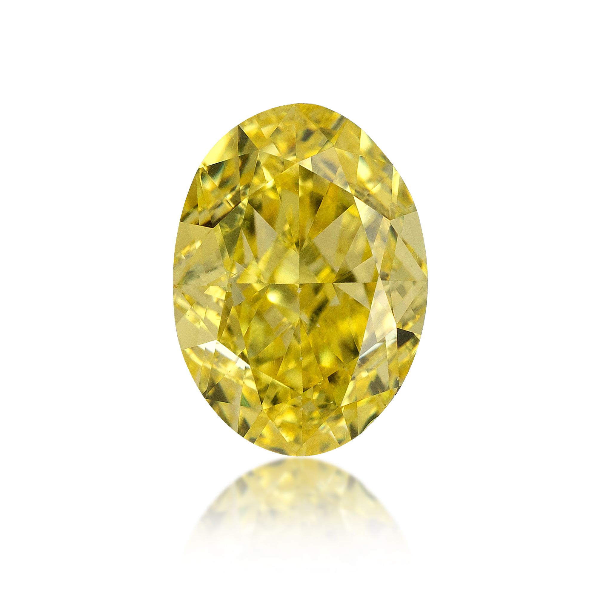 Diament 0.66 ct Fancy Intense Yellow/VS2