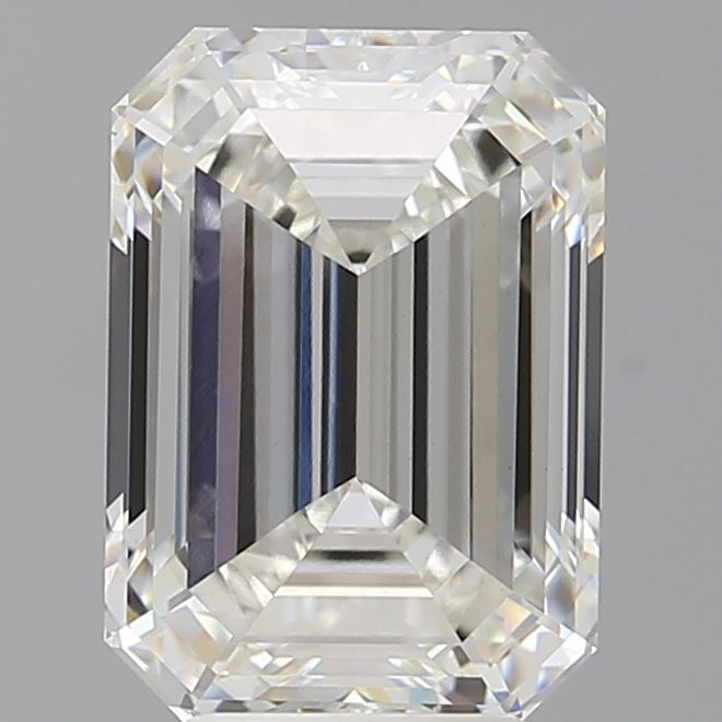 4.57 ct. emerald Lab Grown Diamond front image