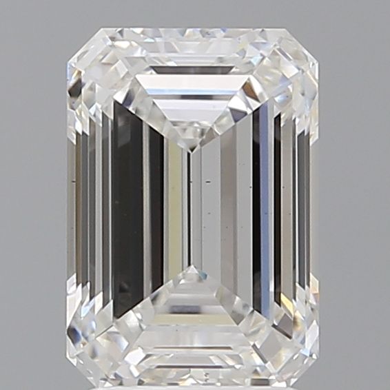 2.60 ct. emerald Lab Grown Diamond front image