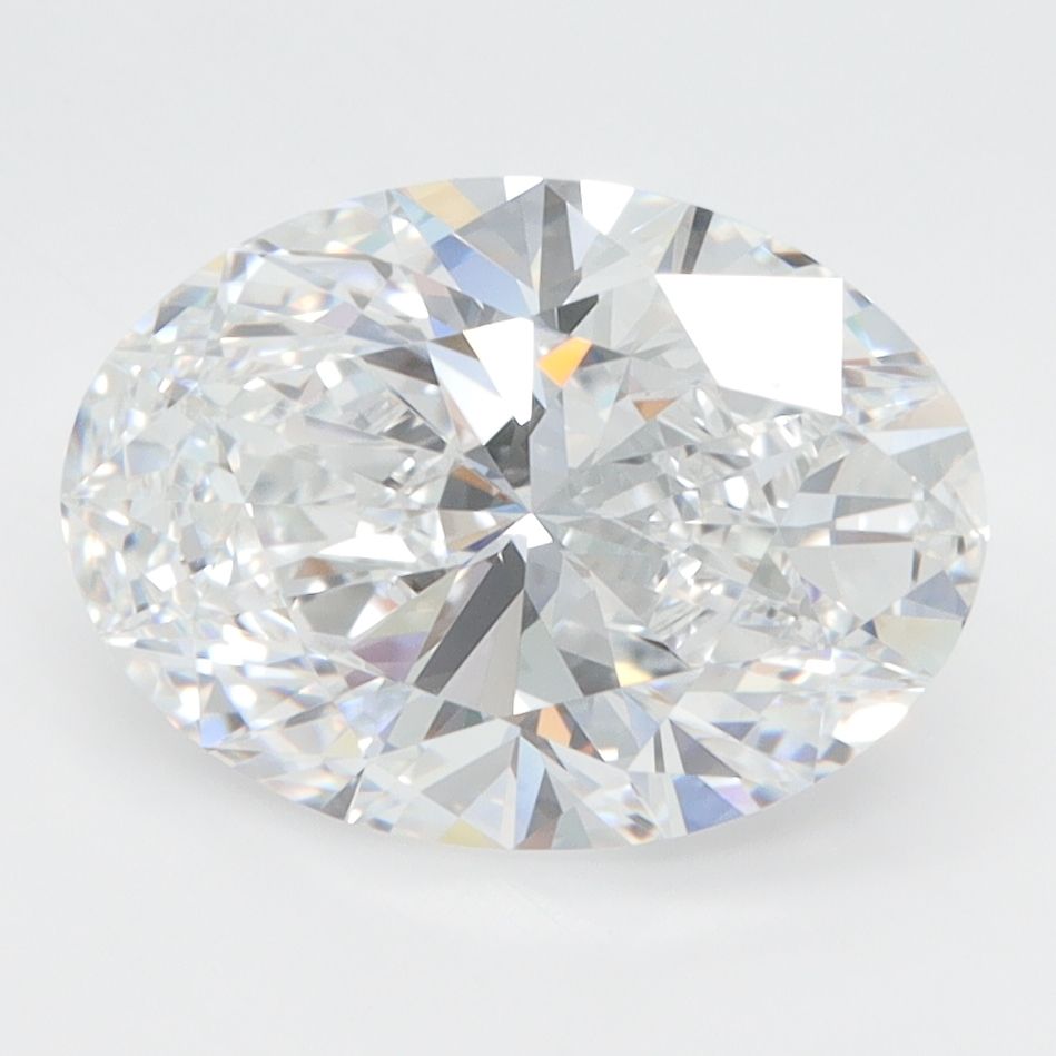3.01 ct. oval Lab Grown Diamond front image