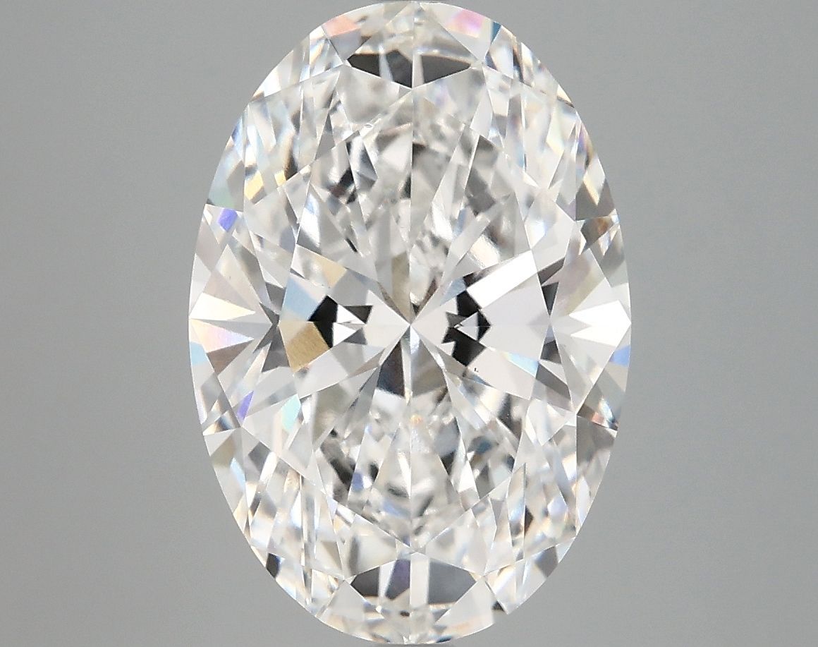 5.02 ct. oval Lab Grown Diamond front image