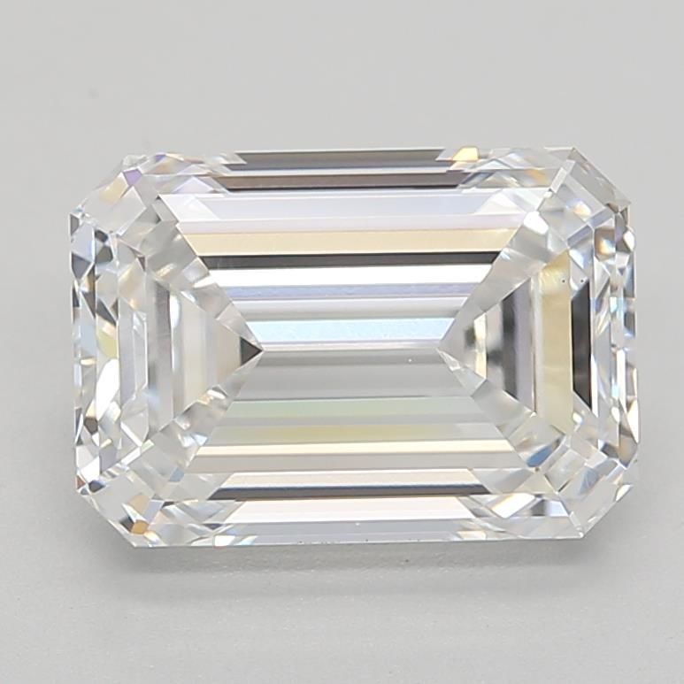 2.90 ct. emerald Lab Grown Diamond front image