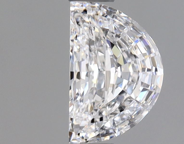 0.5 ct Half moon Diamond